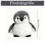 JcvPot Pinguin Kuscheltier, Weiches Stofftier Für Kinder Und Babys, Kuscheltier Pinguin Plüschtie, Plüschtier – Bild 7