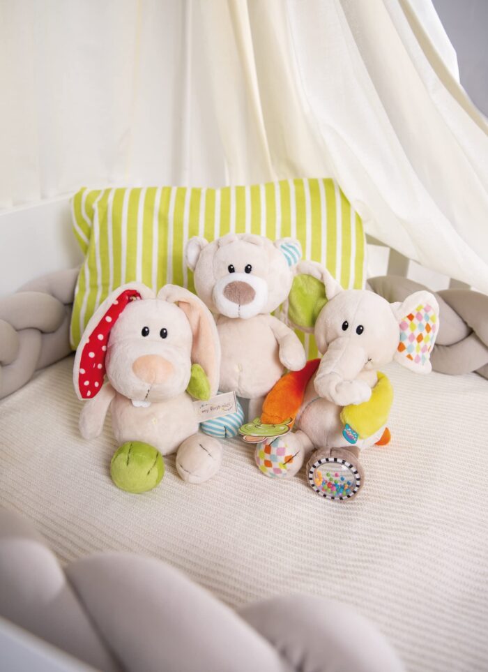 My First NICI Kuscheltier Bär Taps – Plüschtier Stofftier für Babys und Kleinkinder ab de Geburt – Bild 2