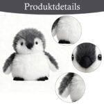 JcvPot Pinguin Kuscheltier, Weiches Stofftier Für Kinder Und Babys, Kuscheltier Pinguin Plüschtie, Plüschtier – Bild 6